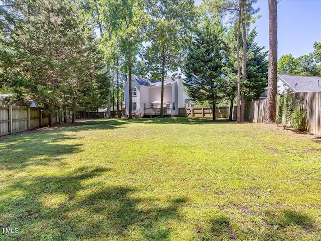 221 Antique Lace Way, Holly Springs, NC 27540 - view of fenced backyard