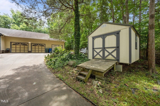2382 Council Rd, Graham, NC 27253 - view of shed with concrete driveway