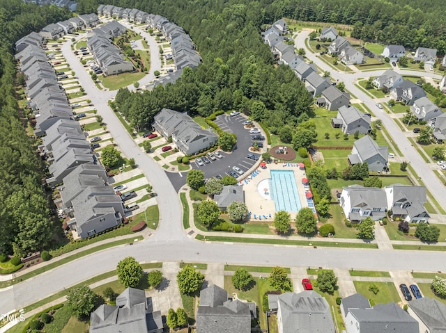100 Beaconwood Ln, Holly Springs, NC 27540 - aerial view of property's location with nearby suburban area