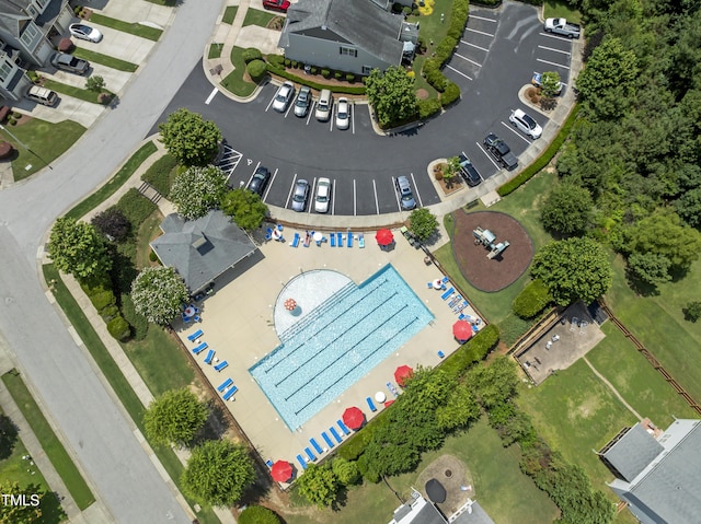 100 Beaconwood Ln, Holly Springs, NC 27540 - drone / aerial view