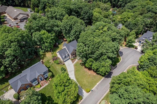 3 White Ash Dr, Durham, NC 27712 - aerial view of property's location with nearby suburban area