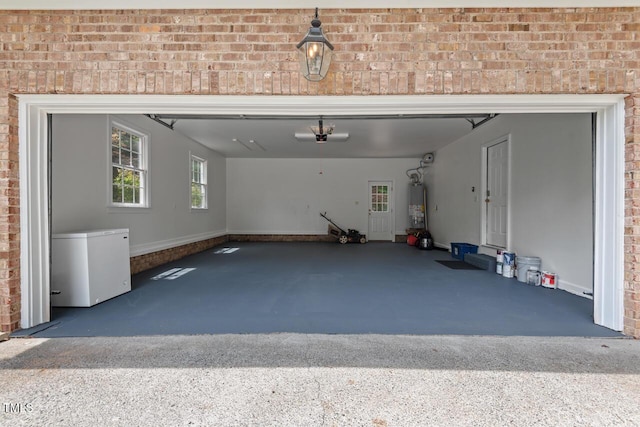 3 White Ash Dr, Durham, NC 27712 - garage featuring fridge and water heater