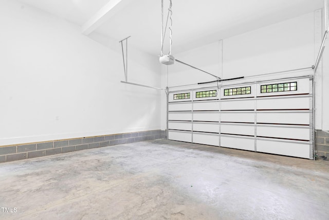 5504 Earle Rd, Raleigh, NC 27606 - garage featuring a garage door opener