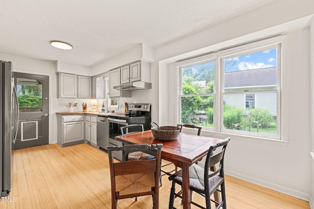 20 Timberlyne Rd, Chapel Hill, NC 27514 - dining space featuring light wood-style floors and baseboards