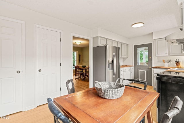 20 Timberlyne Rd, Chapel Hill, NC 27514 - dining area featuring light wood-style flooring