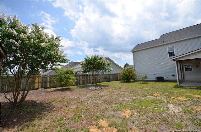479 Broad Dr, Raeford, NC 28376 - view of yard with central AC