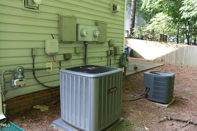 2204 Caroline Dr, Durham, NC 27705 - exterior view of a central air condition unit