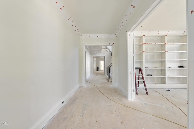1221 Dixie Trl, Raleigh, NC 27607 - hall with baseboards