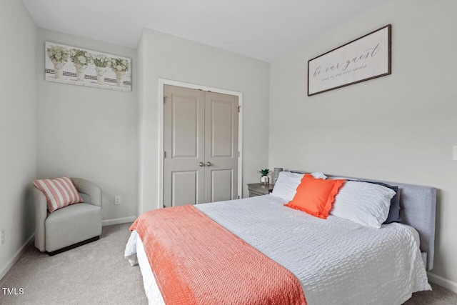 509 Rain Drizzle Ct, Wake Forest, NC 27587 - bedroom with carpet flooring and a closet