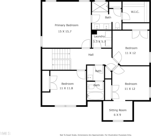 509 Rain Drizzle Ct, Wake Forest, NC 27587 - view of room layout