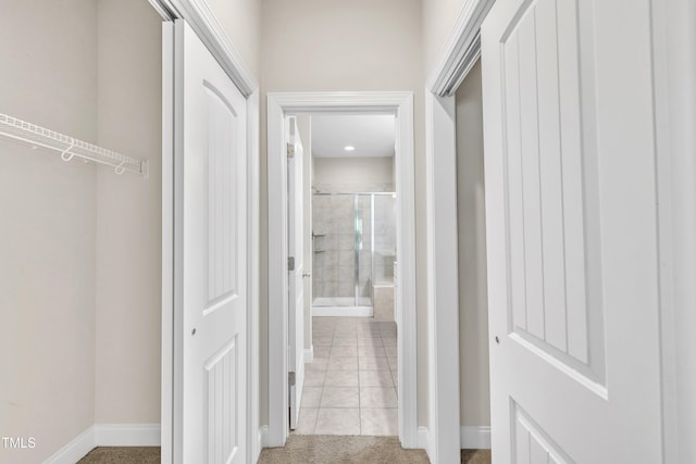 656 Barneswyck Dr, Fuquay Varina, NC 27526 - hallway featuring carpet and recessed lighting