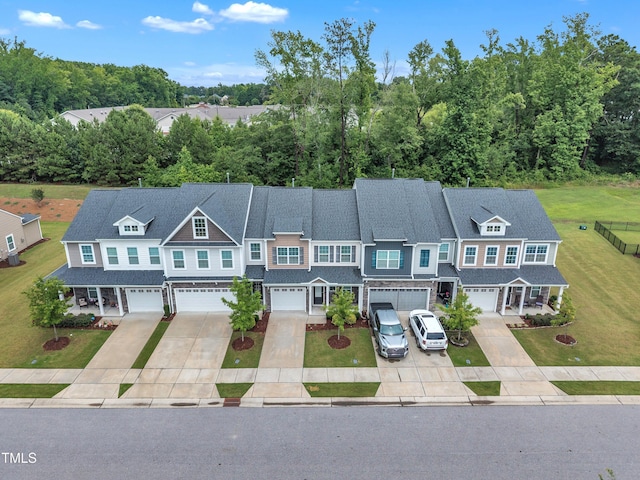 656 Barneswyck Dr, Fuquay Varina, NC 27526 - view from above of property