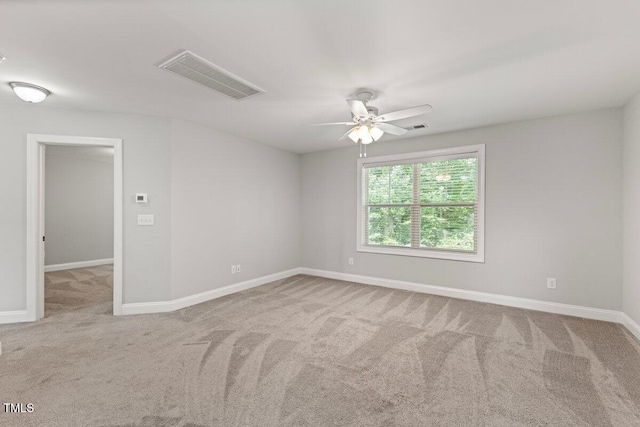 509 Holden Forest Dr, Youngsville, NC 27596 - carpeted spare room featuring ceiling fan and baseboards