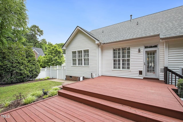 2311 Woodwyck Way, Raleigh, NC 27604 - view of wooden deck