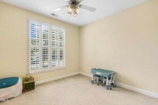 2311 Woodwyck Way, Raleigh, NC 27604 - misc room featuring carpet floors and ceiling fan