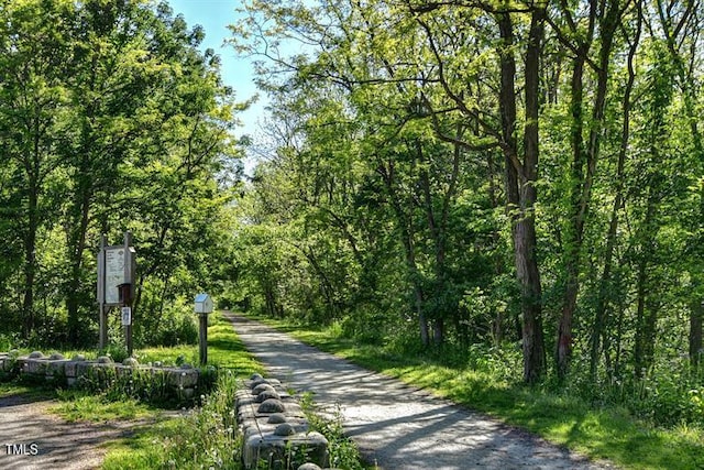 1359 Chowan Ave, Durham, NC 27713 - view of road featuring a view of trees