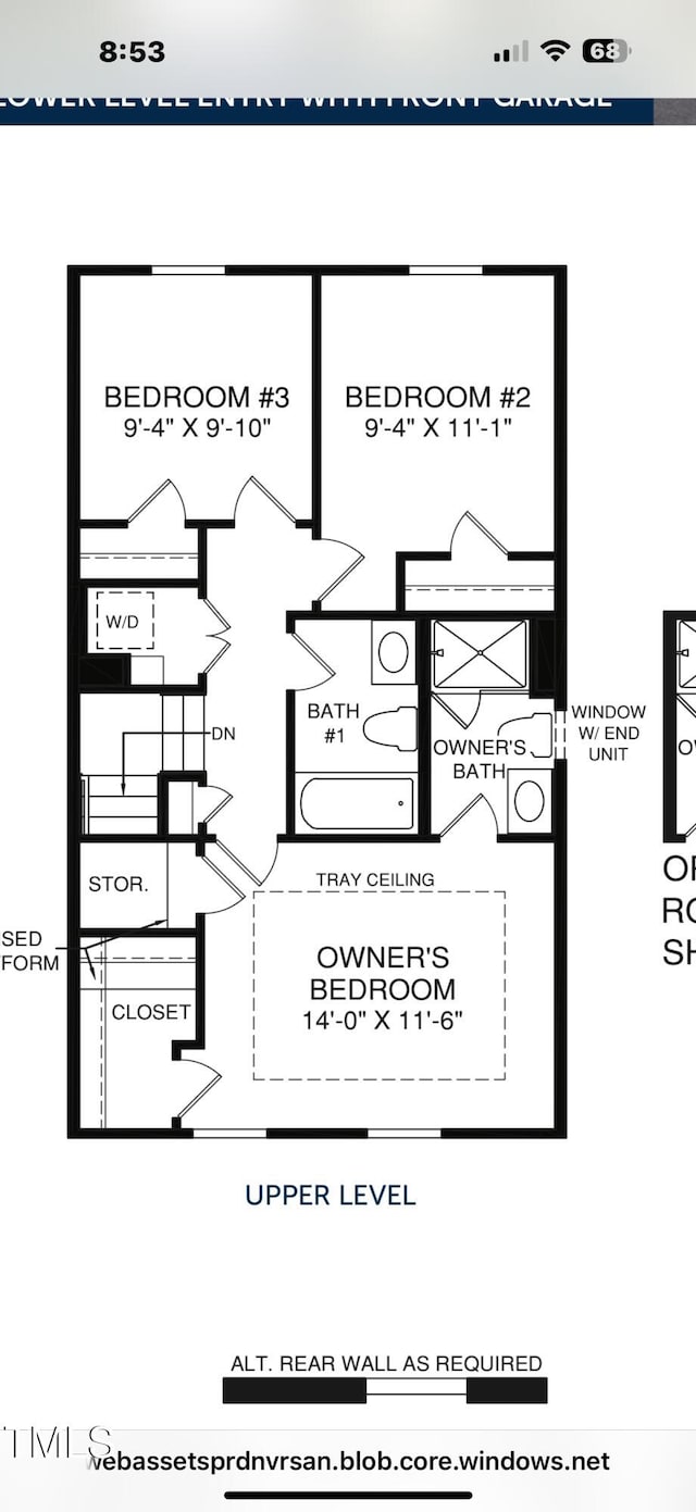 1359 Chowan Ave, Durham, NC 27713 - view of property floor plan