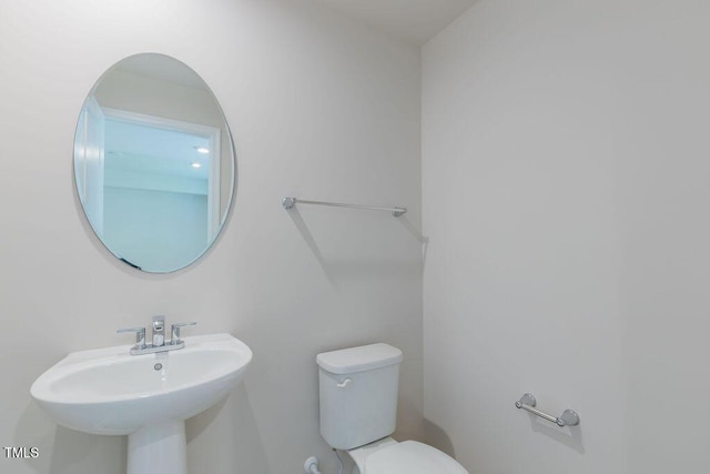 1359 Chowan Ave, Durham, NC 27713 - bathroom with a sink and toilet