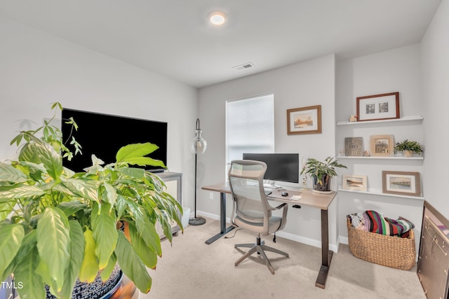 1729 Starlit Sky Ln, Cary, NC 27519 - office with carpet floors and baseboards