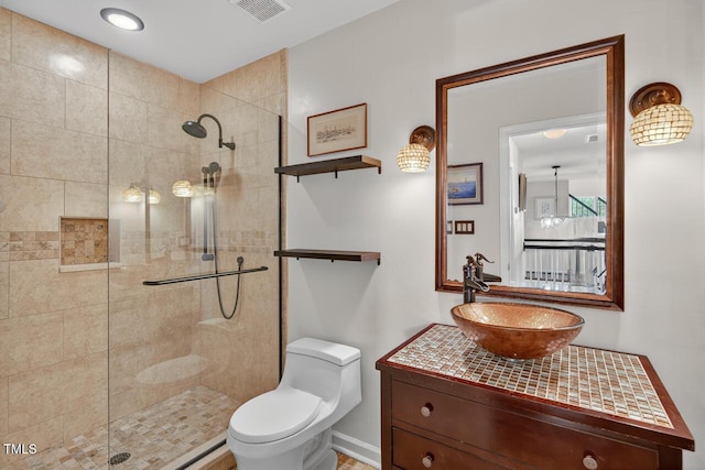 117 Sonoma Way, Chapel Hill, NC 27516 - bathroom with tiled shower and vanity
