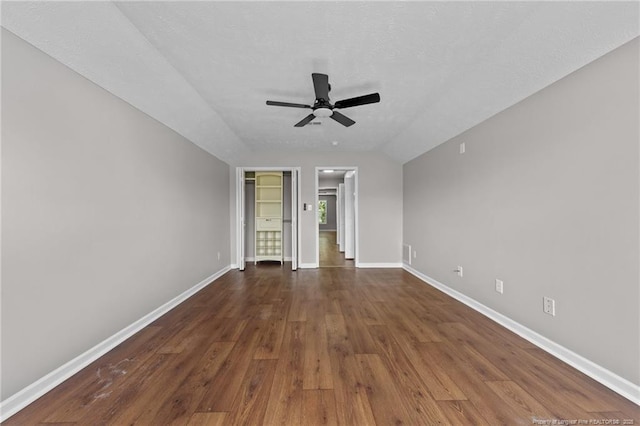 107 Beaumont Ct, Raeford, NC 28376 - empty room with a ceiling fan, baseboards, and wood finished floors