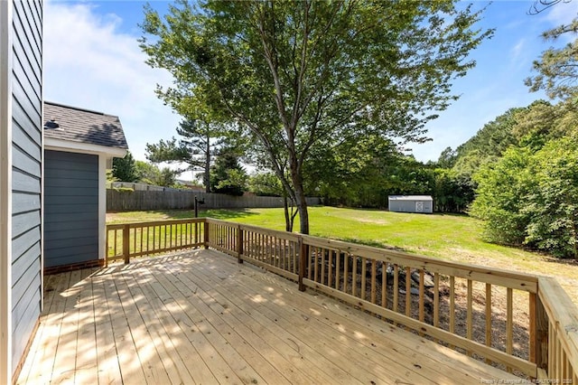 107 Beaumont Ct, Raeford, NC 28376 - view of wooden terrace
