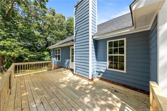 107 Beaumont Ct, Raeford, NC 28376 - view of wooden terrace