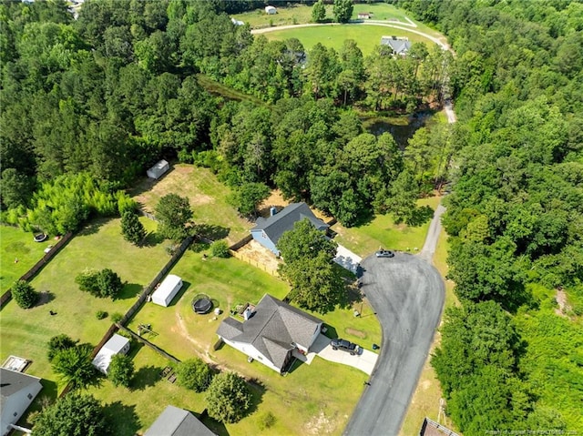 107 Beaumont Ct, Raeford, NC 28376 - view of property location with a forest