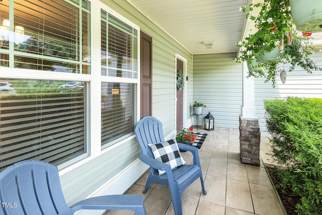 131 Abacos Ct, Clayton, NC 27520 - view of covered porch