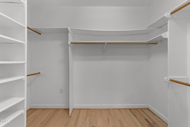 6008 Chittim Ct, Raleigh, NC 27616 - walk in closet with wood finished floors
