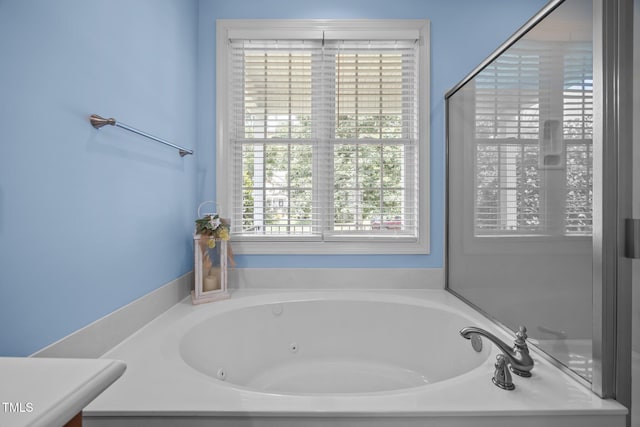 44 Supreme Dr, Lillington, NC 27546 - full bath with a tub with jets