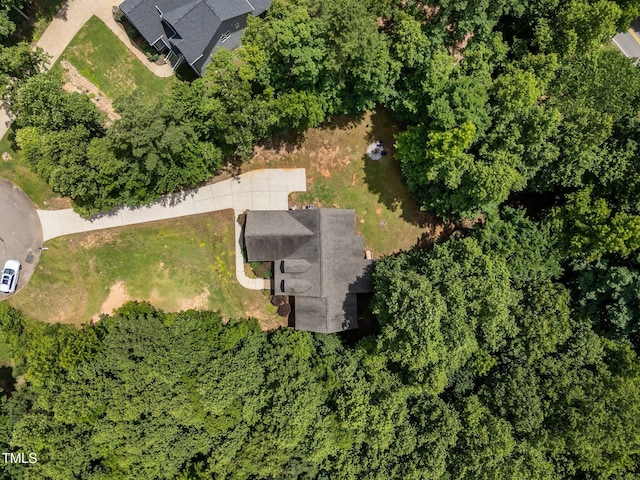 45 Chaucer Ct W, Zebulon, NC 27597 - drone / aerial view