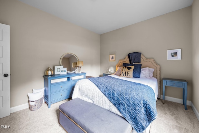 45 Chaucer Ct W, Zebulon, NC 27597 - bedroom with light carpet and baseboards