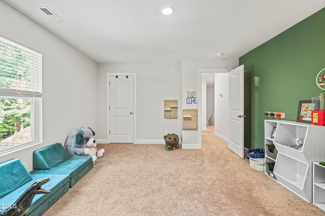 947 Weatherby Ln, Creedmoor, NC 27522 - sitting room with carpet flooring and baseboards