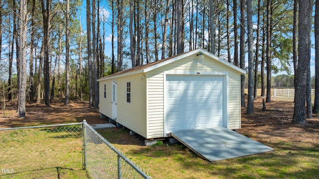 317 Hunters Creek Dr, Goldsboro, NC 27534 - view of garage