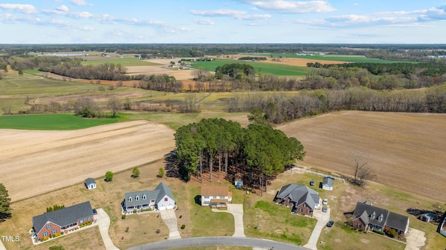 317 Hunters Creek Dr, Goldsboro, NC 27534 - overview of rural landscape