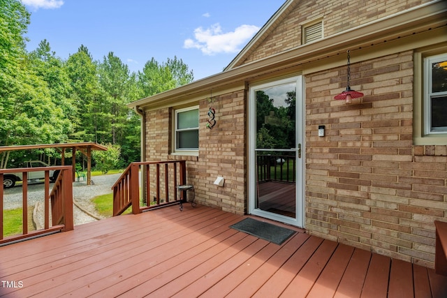 3315 Mebane Oaks Rd, Mebane, NC 27302 - view of wooden deck
