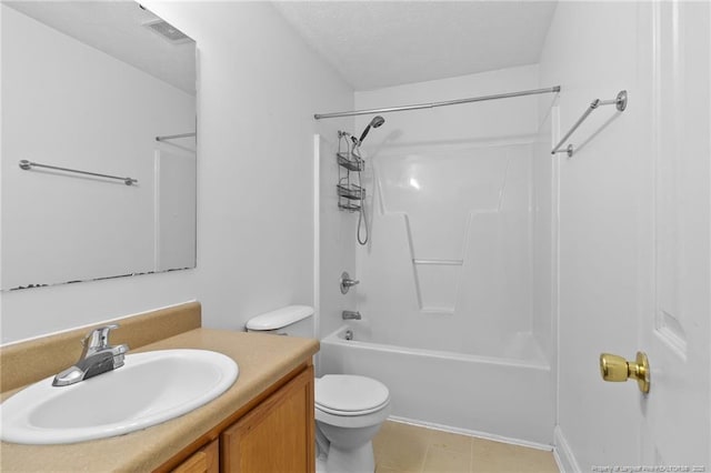 604 S Buckeye Dr, Raeford, NC 28376 - full bathroom with vanity, toilet, and shower / tub combination