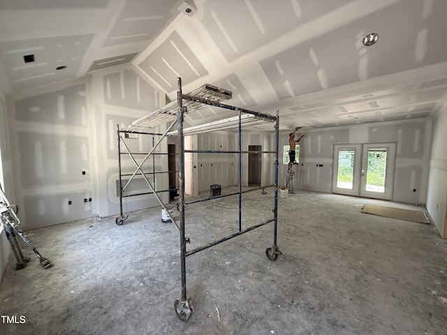 4024 N NC-581 Hwy, Kenly, NC 27542 - unfurnished bedroom with vaulted ceiling