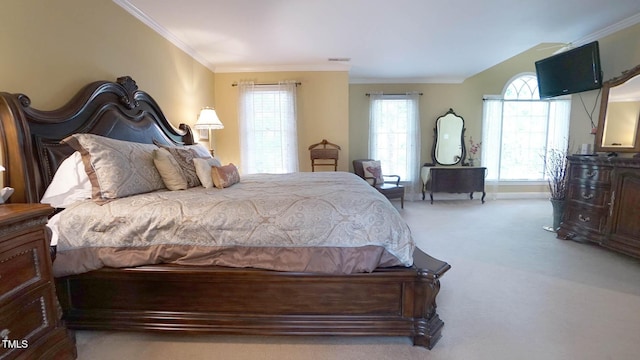 12037 Deer Run, Raleigh, NC 27614 - carpeted bedroom with crown molding and baseboards