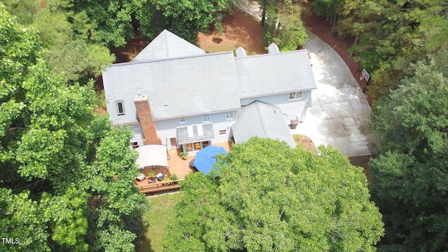 12037 Deer Run, Raleigh, NC 27614 - view from above of property