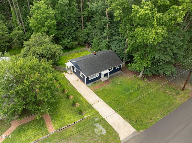105 Hanna St, Carrboro, NC 27510 - aerial view of property and surrounding area
