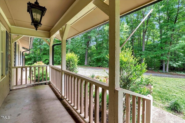 224 Oakcrest Dr, Wake Forest, NC 27587 - covered porch featuring a ceiling fan
