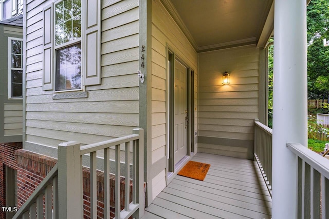 244 Sweet Bay Pl, Carrboro, NC 27510 - view of covered porch