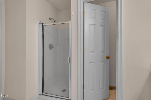 244 Sweet Bay Pl, Carrboro, NC 27510 - full bath featuring a stall shower and tile patterned floors