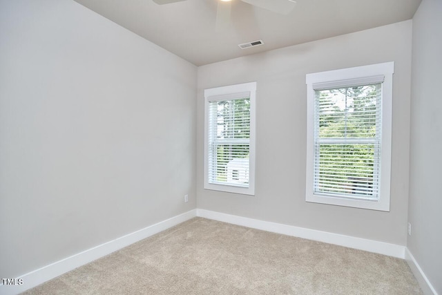 554 Beacon Ridge Blvd, Chapel Hill, NC 27516 - empty room featuring carpet floors and a ceiling fan