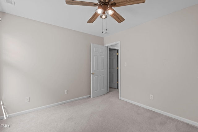 4804 Carmen Ln, Durham, NC 27707 - empty room featuring carpet flooring and a ceiling fan