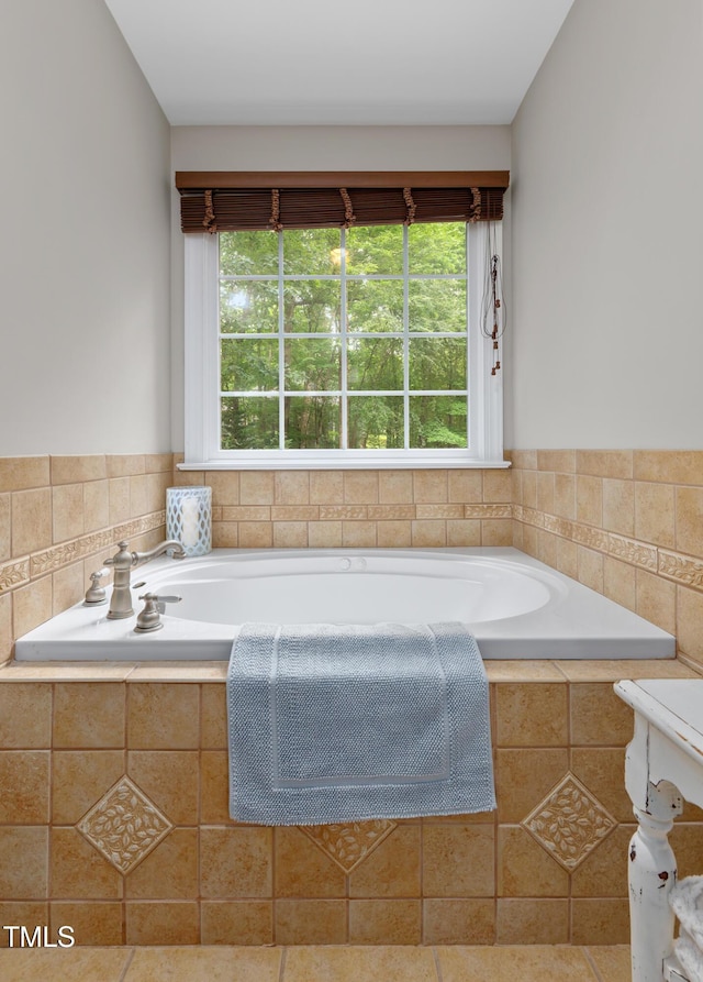 603 Edburton Ct, Hillsborough, NC 27278 - bathroom with plenty of natural light and a garden tub