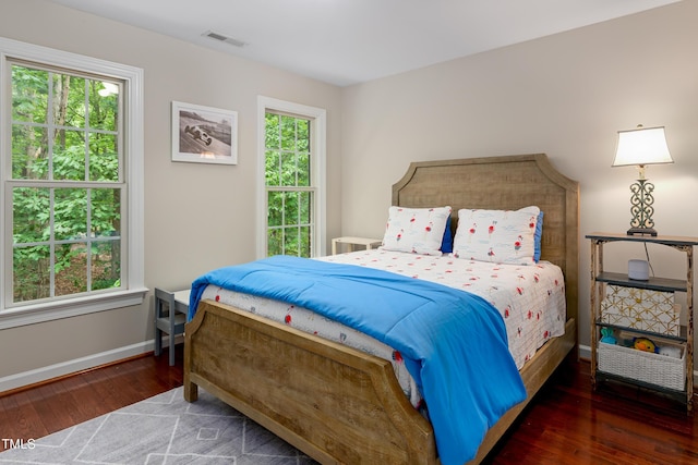 603 Edburton Ct, Hillsborough, NC 27278 - bedroom with wood-type flooring and baseboards