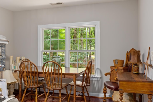 603 Edburton Ct, Hillsborough, NC 27278 - dining room with wood finished floors and baseboards